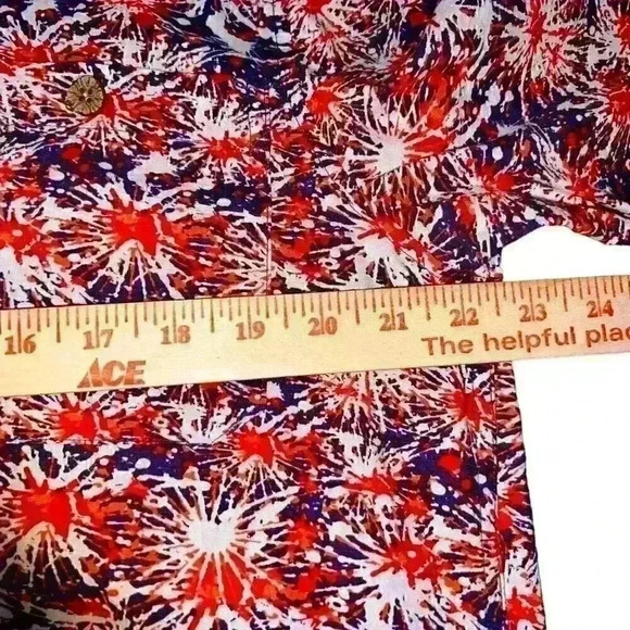 Boca Classics Size XL Fireworks Button Down Shirt 4th of July Patriotic Vacation - Picture 10 of 12